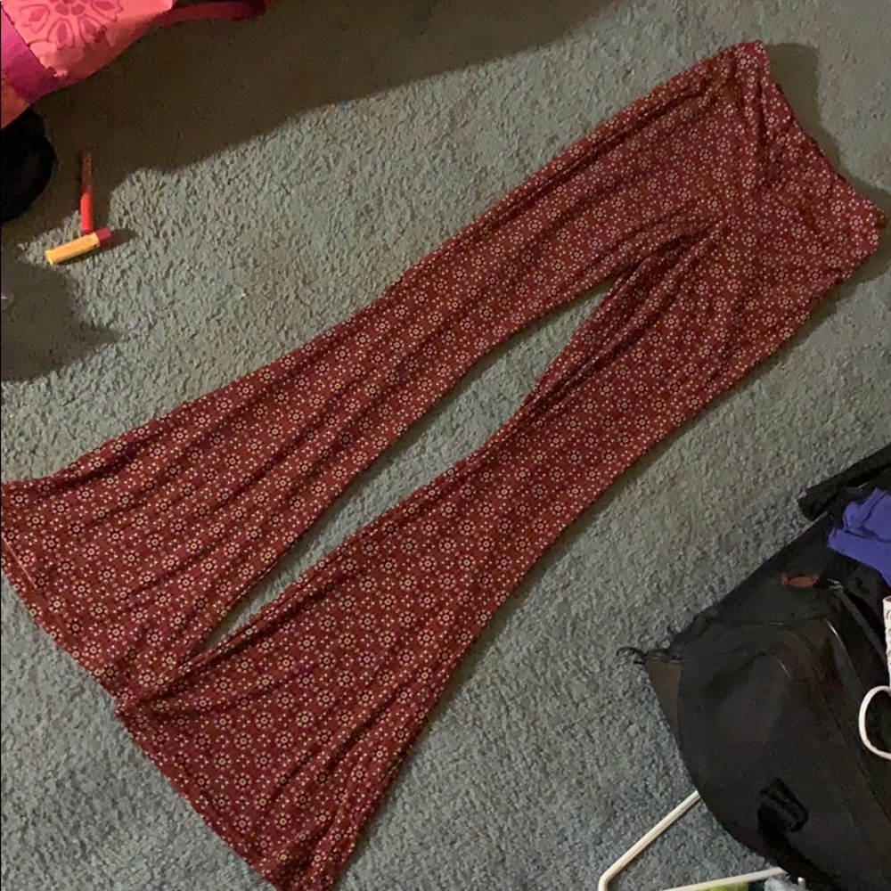 Fit and flare pants